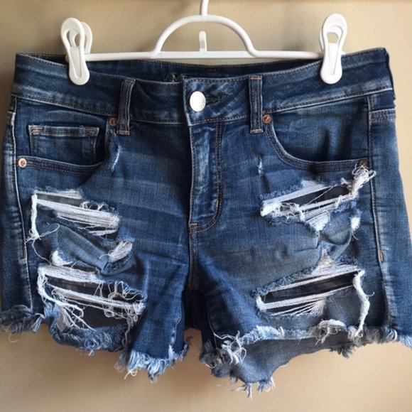American Eagle Outfitters Midi Super Stretch Short